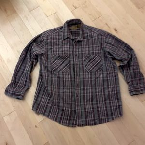 Saint johns bay flannel button down